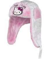 Wintermuts hello kitty wit voor meiden